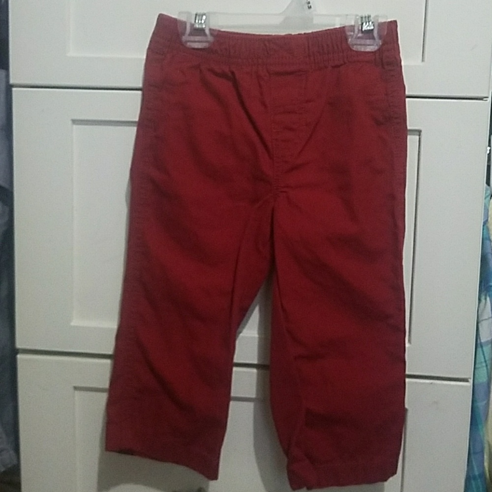 red pants